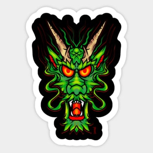 Oriental dragon Sticker